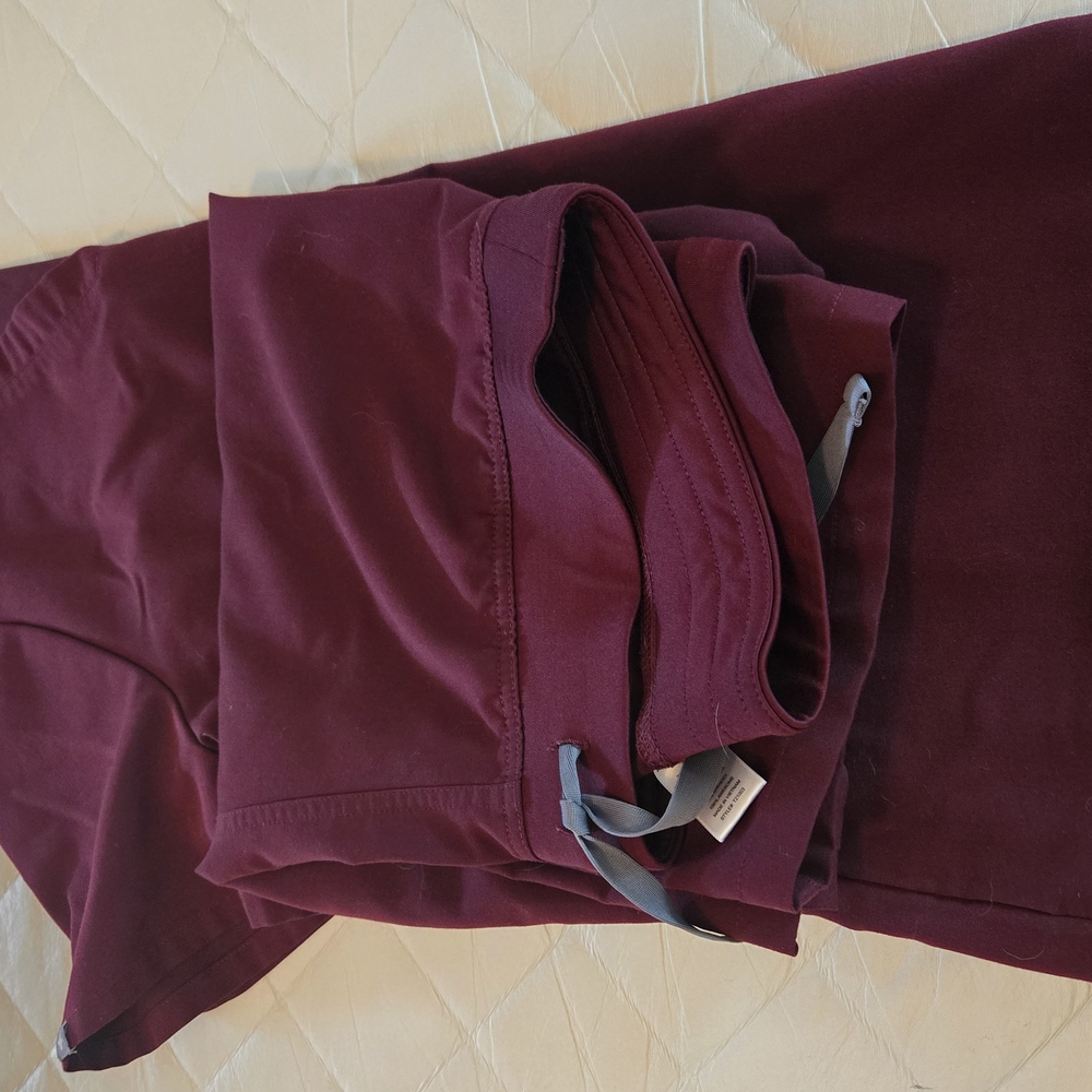 Burgundy FIGS Scrub Set